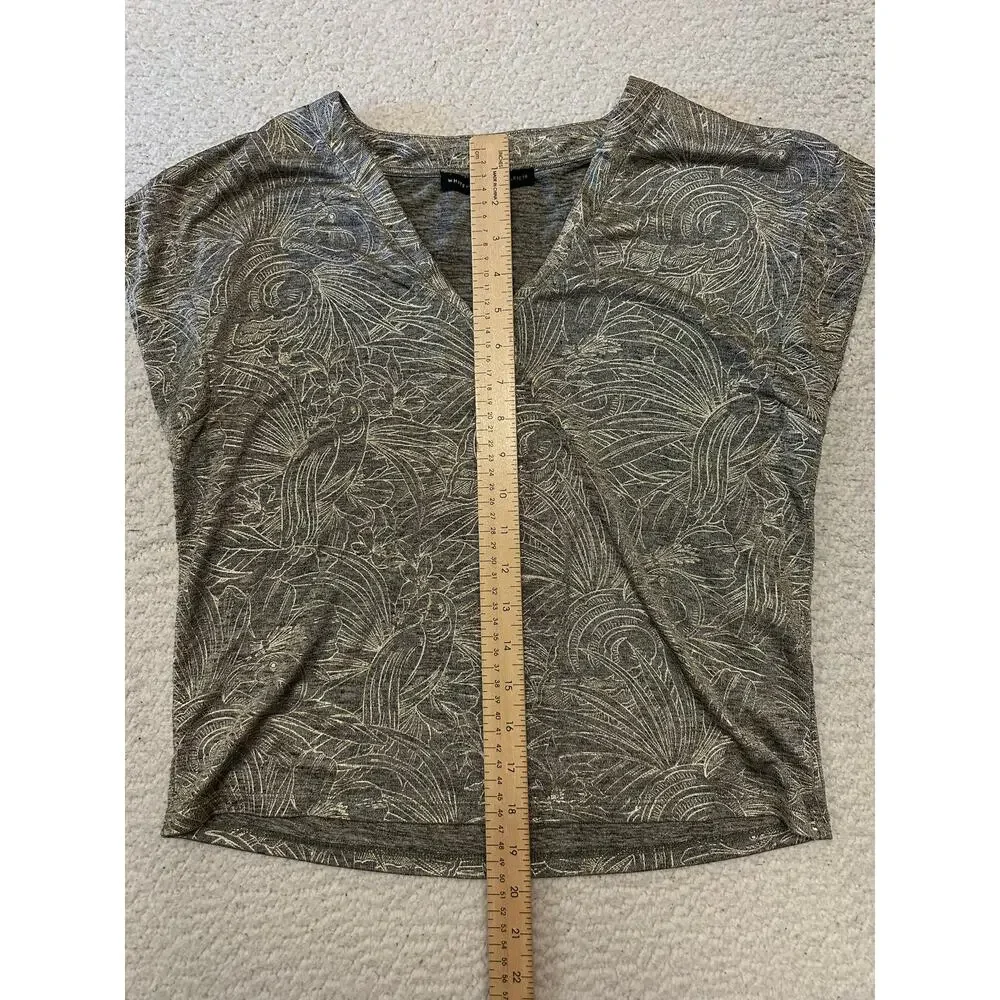 White House Black Market Dolman Sleeve Blouse Top Small